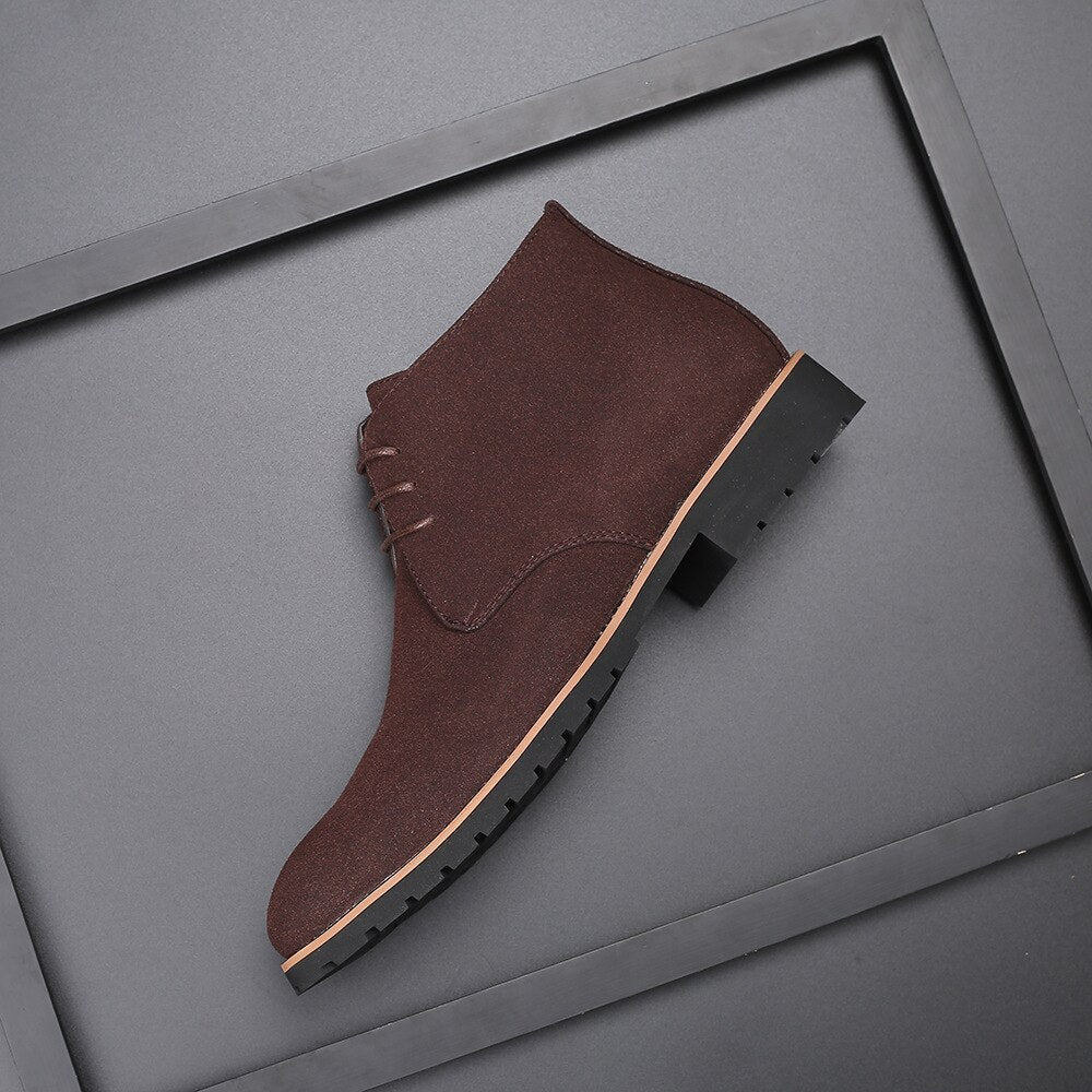 Botines casuales con cordones