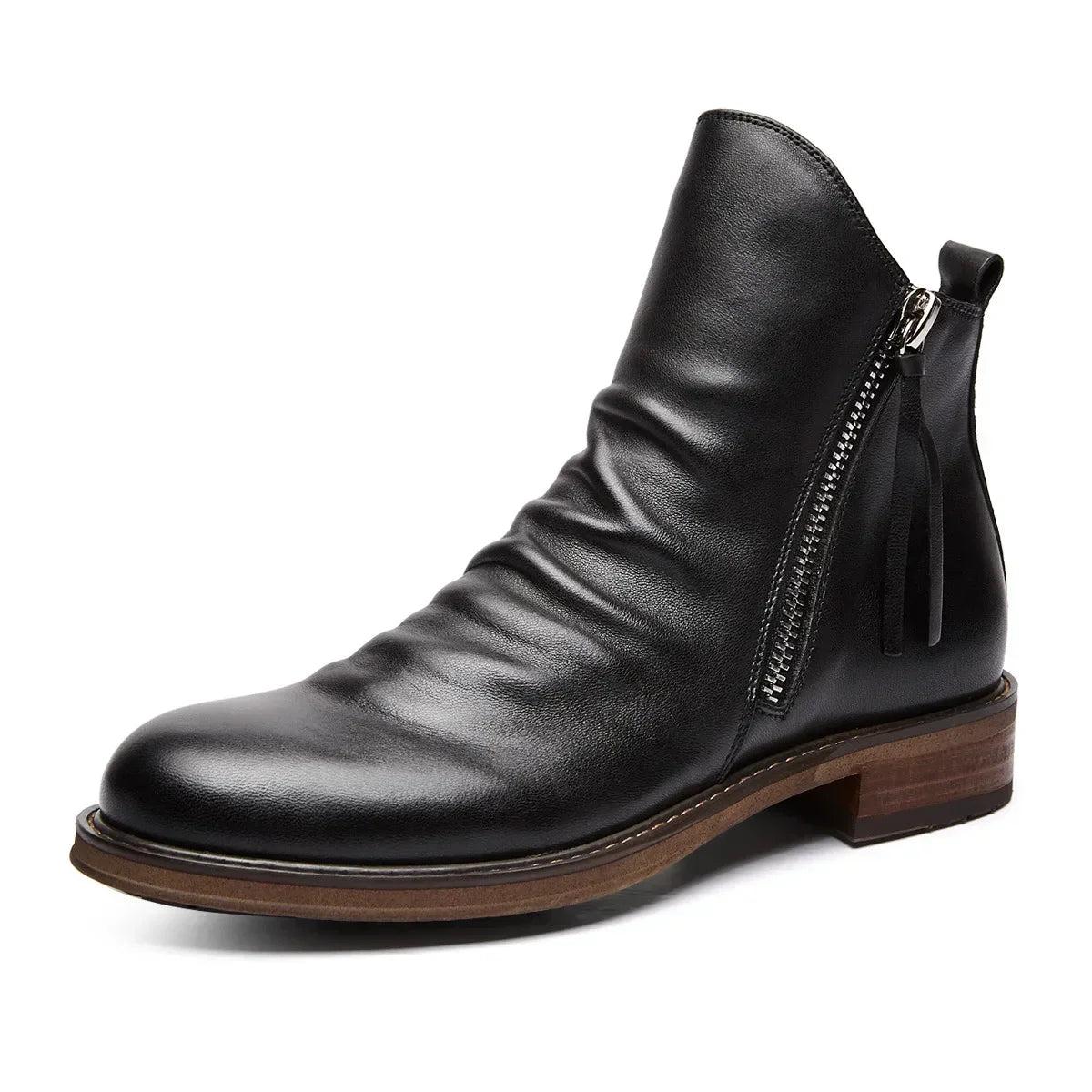 Botines Chelsea de cuero