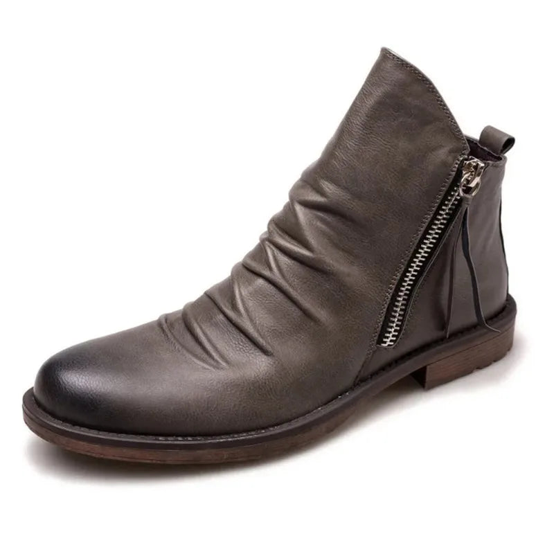 Botines Chelsea de cuero