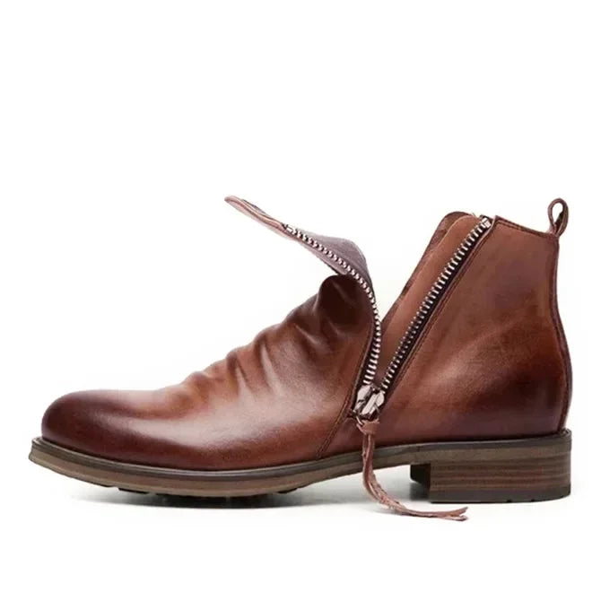 Botines Chelsea de cuero