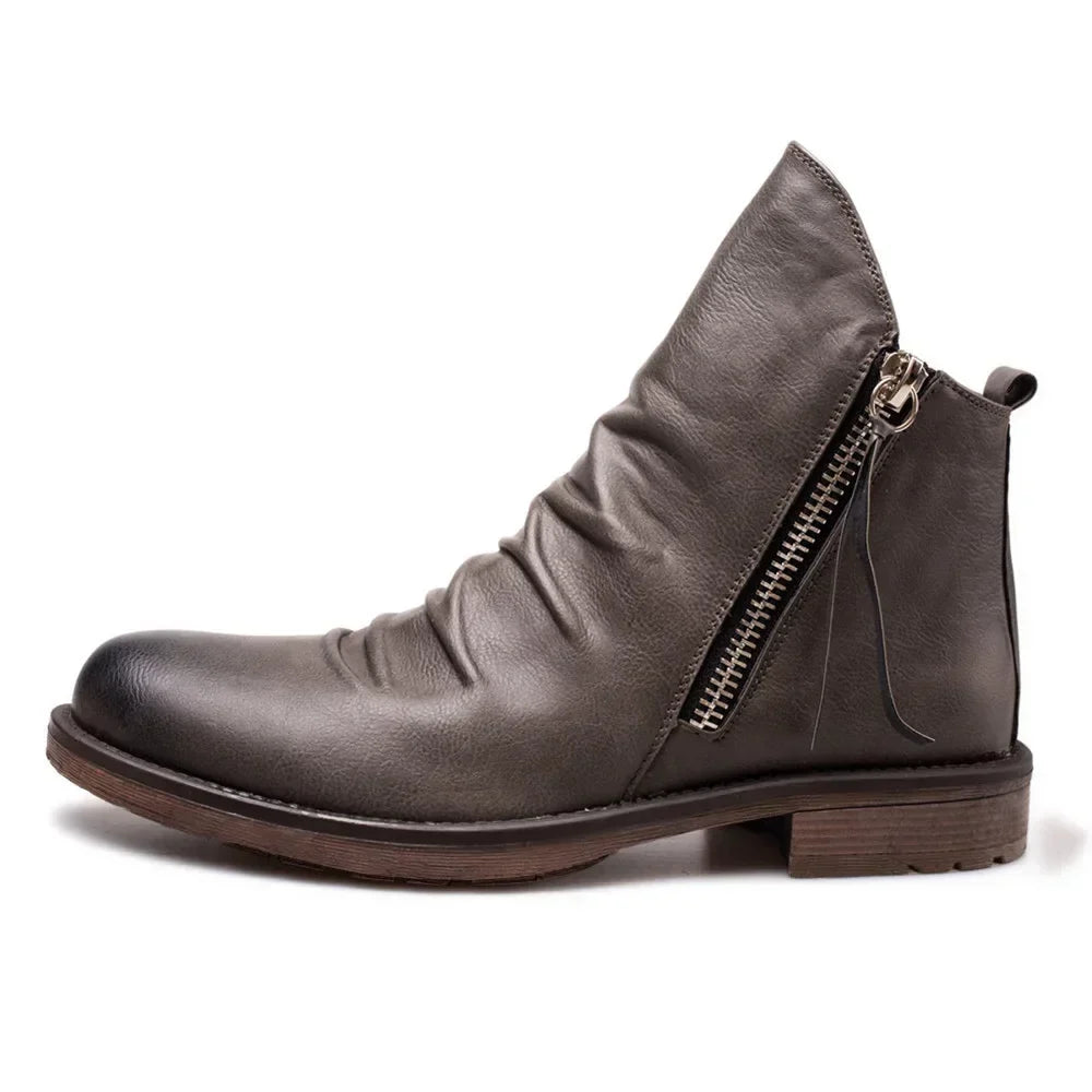 Botines Chelsea de cuero