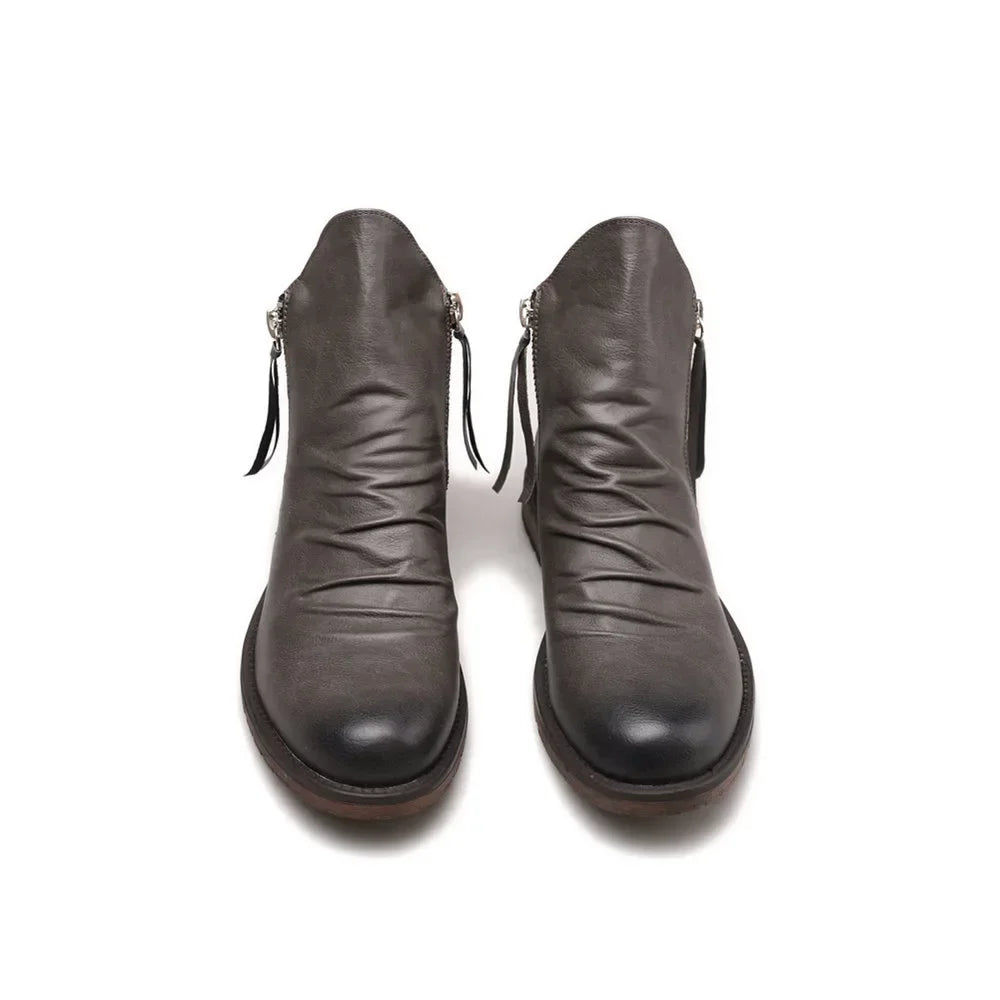 Botines Chelsea de cuero
