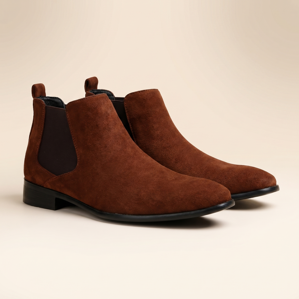 Botines Chelsea de piel para hombre | Sin cordones | Cómodos botines para el día a día