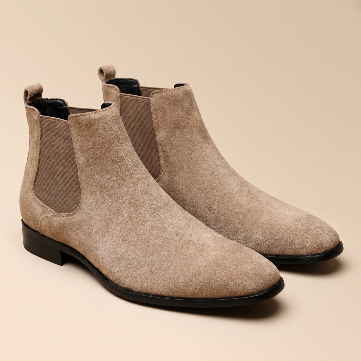 Botines Chelsea de piel para hombre | Sin cordones | Cómodos botines para el día a día