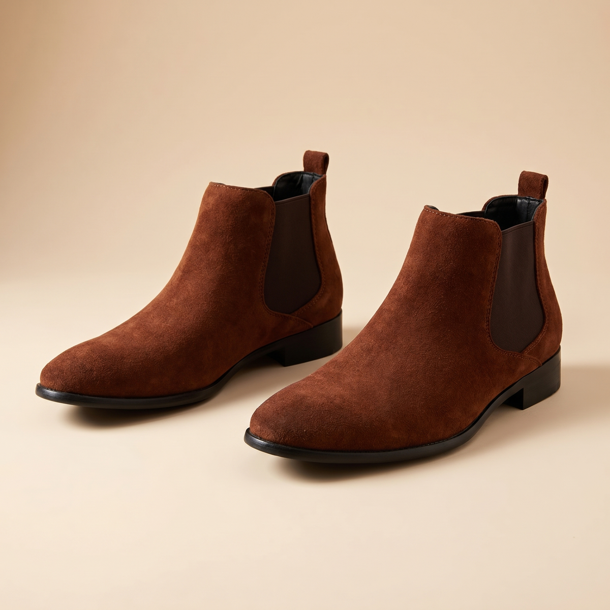 Botines Chelsea de piel para hombre | Sin cordones | Cómodos botines para el día a día