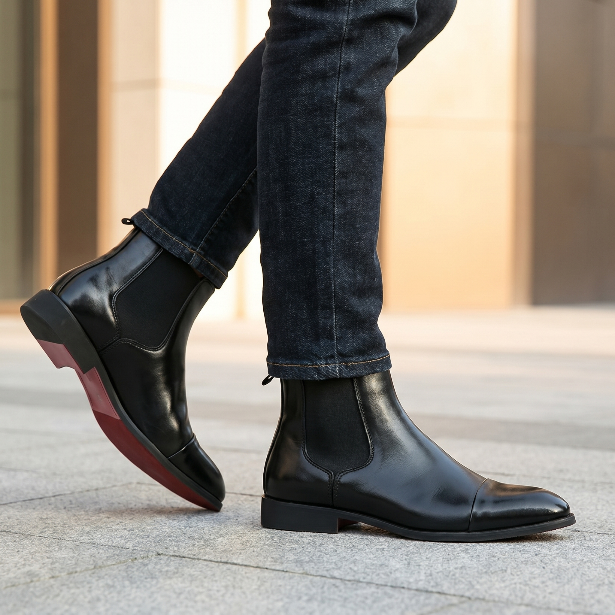 Botines Chelsea de Piel para Hombre | Slip-On