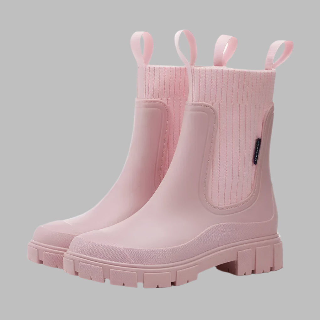 Botines Chelsea impermeables para mujer
