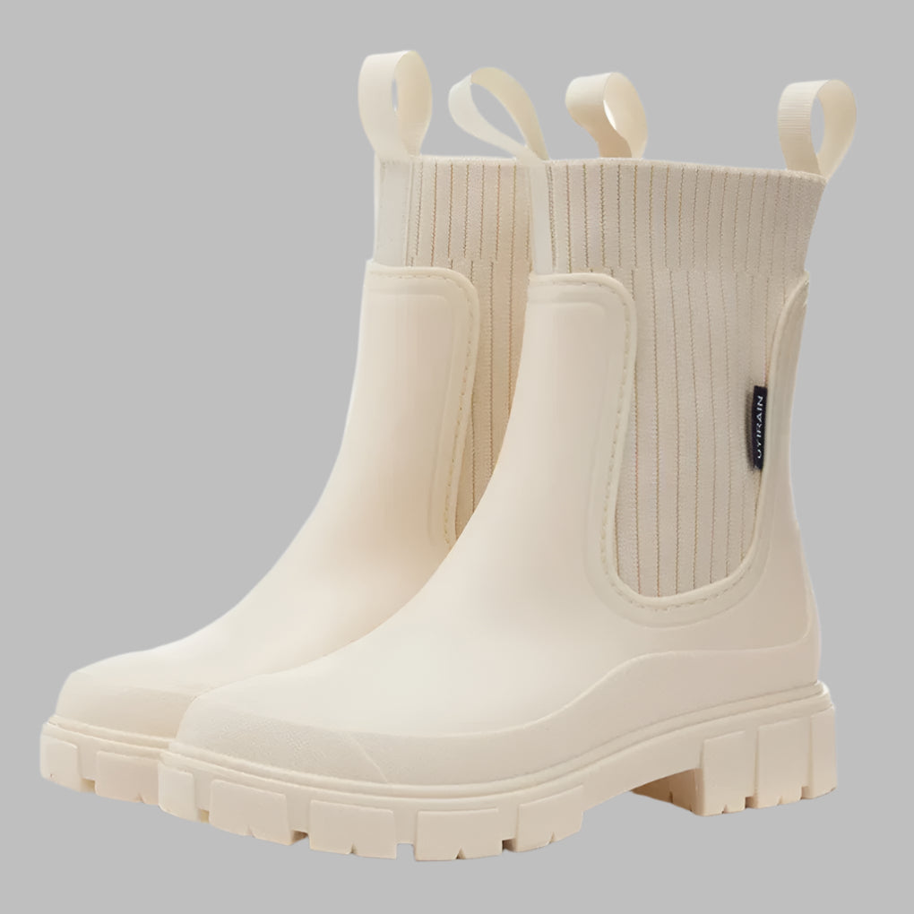 Botines Chelsea impermeables para mujer