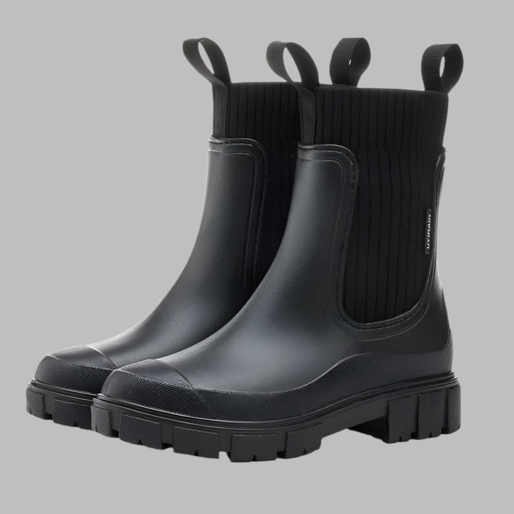 Botines Chelsea impermeables para mujer