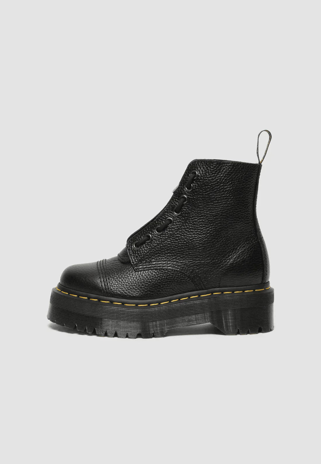Botines elegantes de cuero para mujer con tacón estable y suela antideslizante
