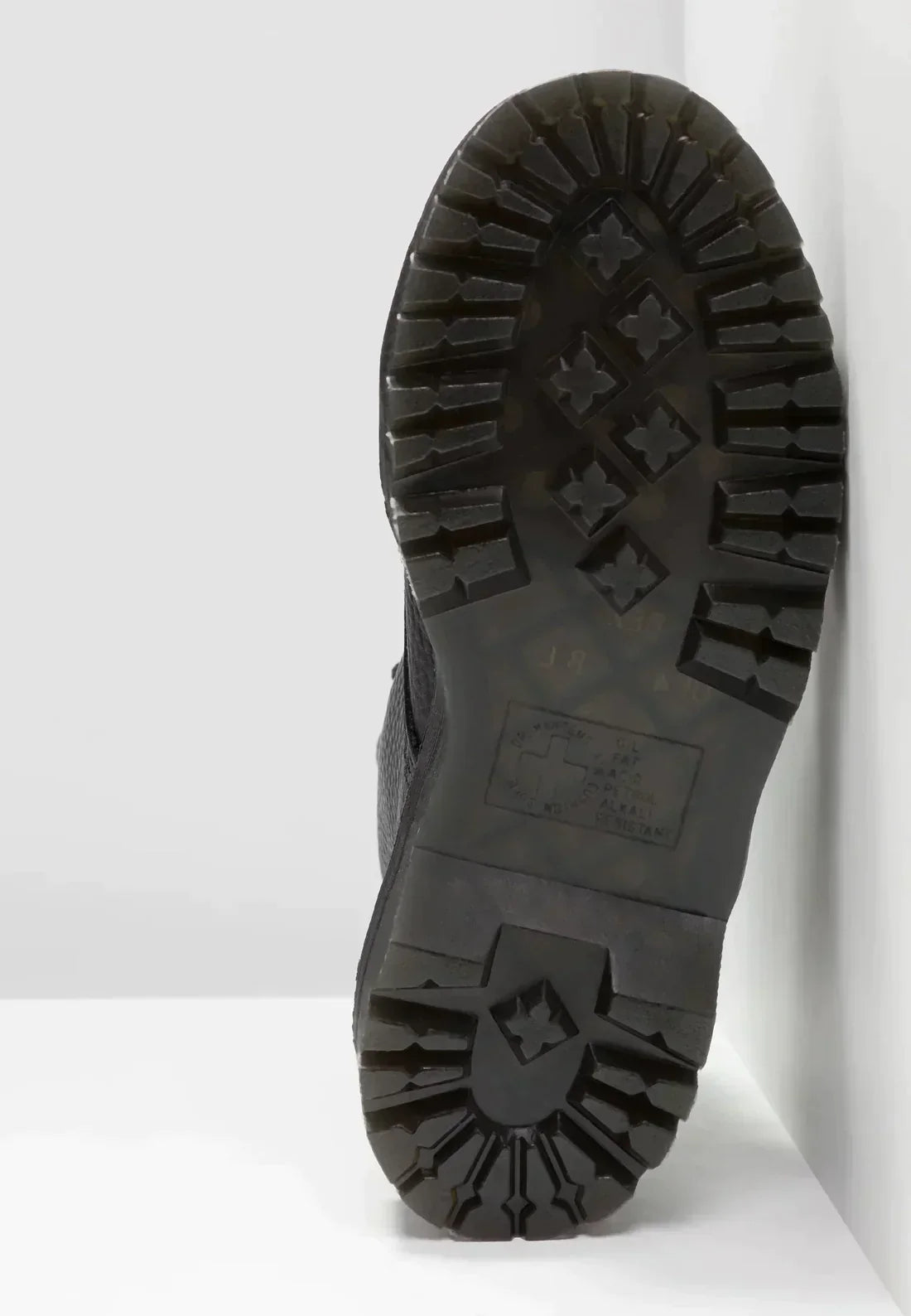 Botines elegantes de cuero para mujer con tacón estable y suela antideslizante