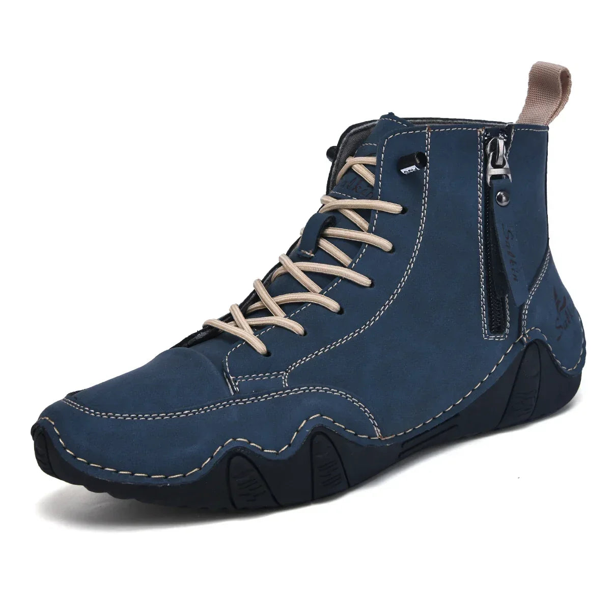 Botines ortopédicos acolchados con cremallera