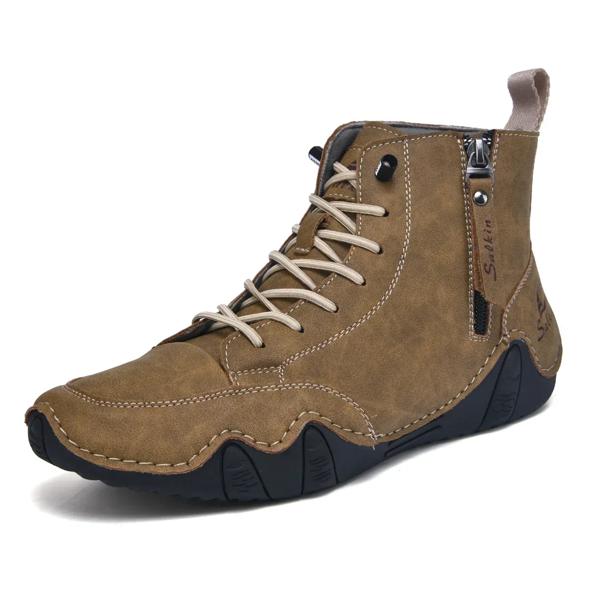 Botines ortopédicos acolchados con cremallera