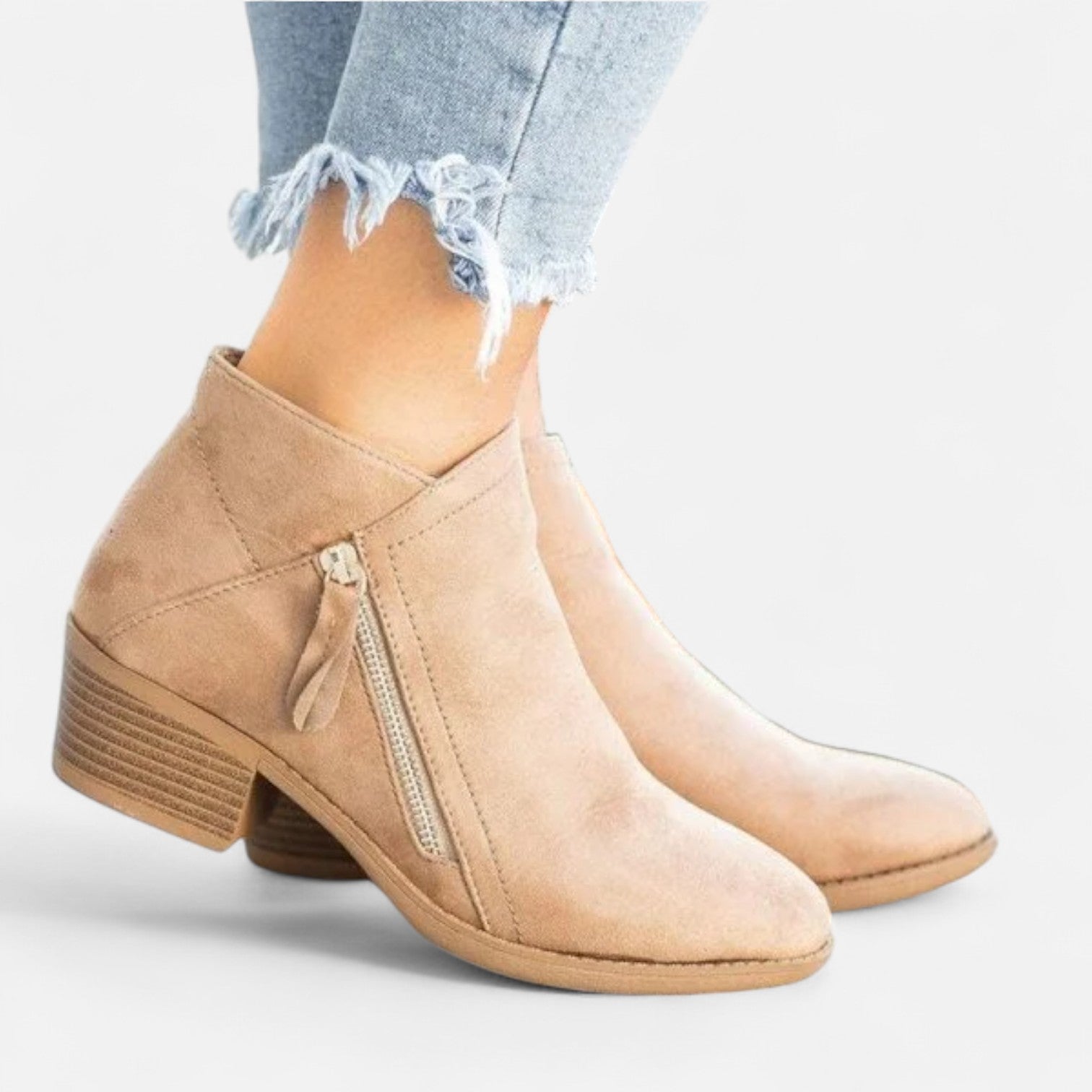 Botines ortopédicos de piel para mujer – Confort terapéutico y estilo sofisticado