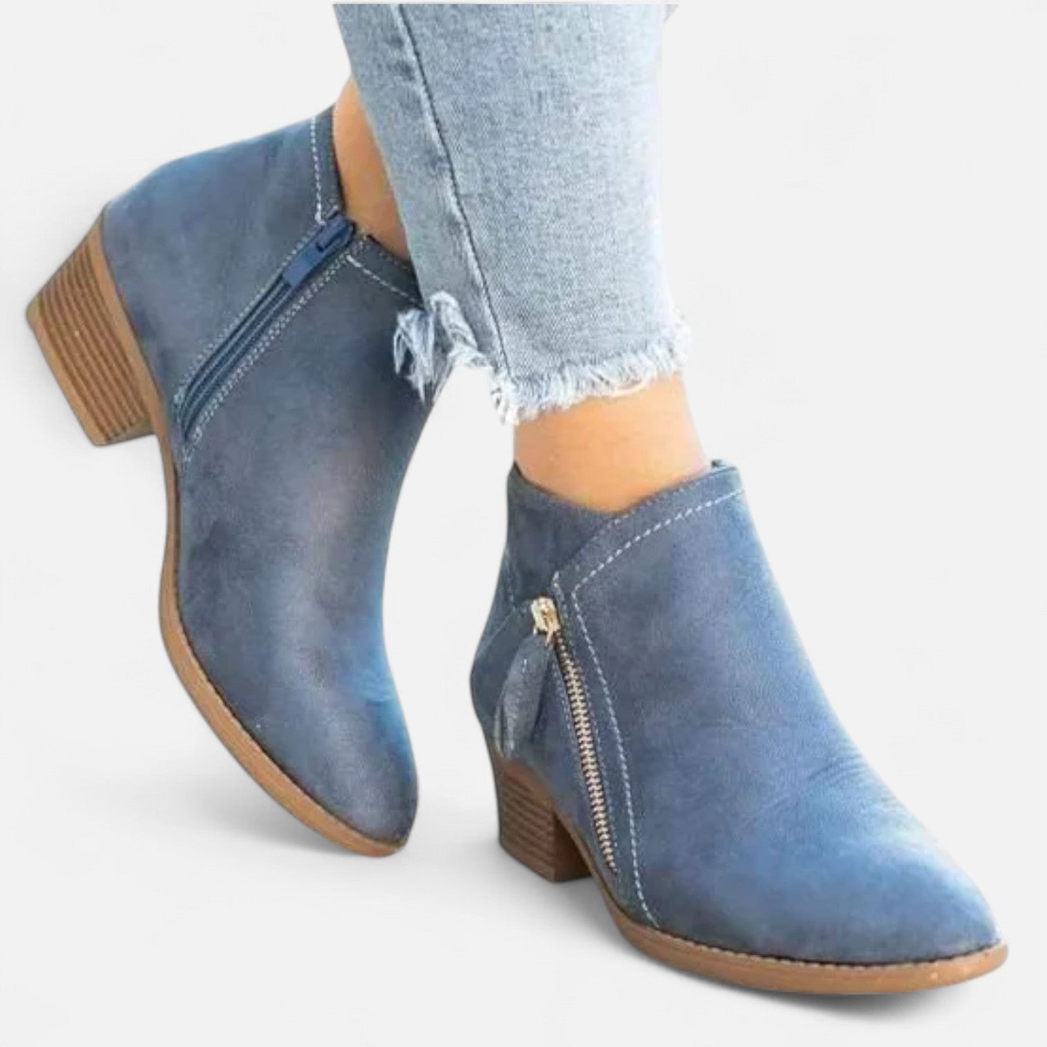 Botines ortopédicos de piel para mujer – Confort terapéutico y estilo sofisticado