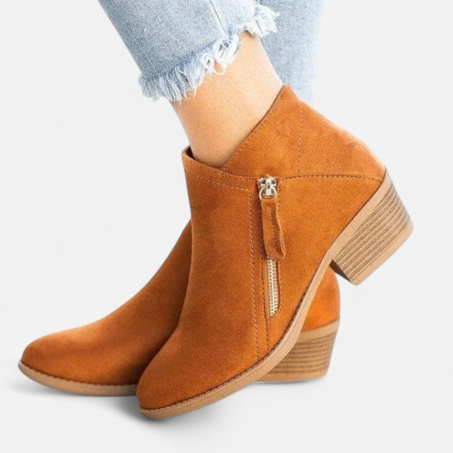 Botines ortopédicos de piel para mujer – Confort terapéutico y estilo sofisticado