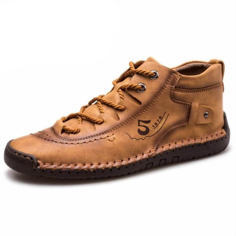 Botines vintage cosidos a mano