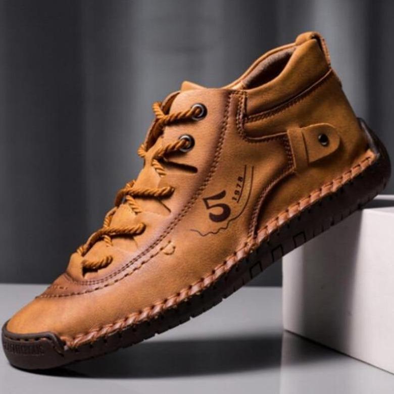 Botines vintage cosidos a mano
