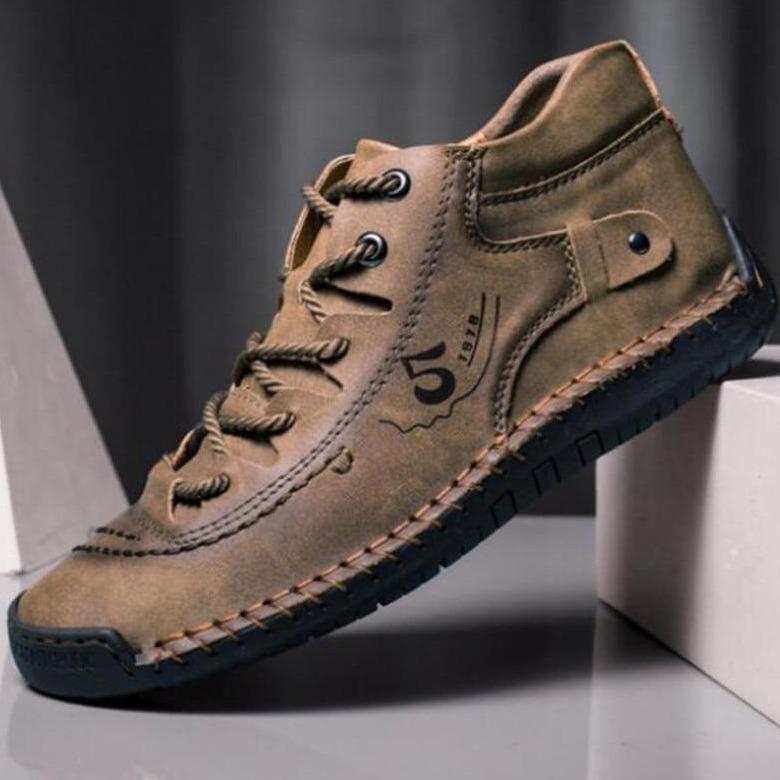 Botines vintage cosidos a mano