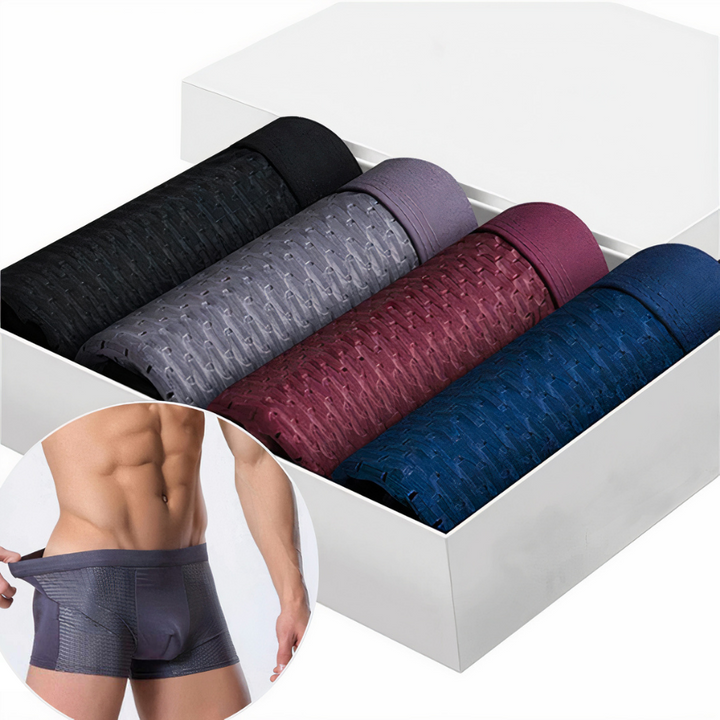 Bóxers de Bambú para Hombre (Pack de 10)