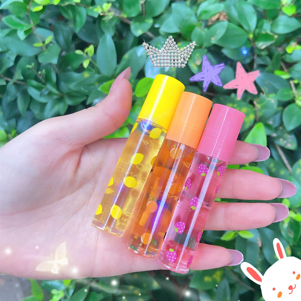 Brillo de labios brillante con efecto espejo acuoso (6 piezas)