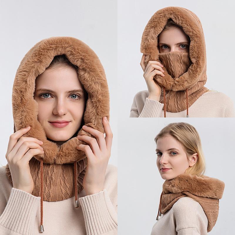 Bufanda, gorro y capucha 3 en 1