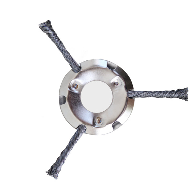 Cabezal de alambre para desbrozadora para un control eficaz de las malas hierbas