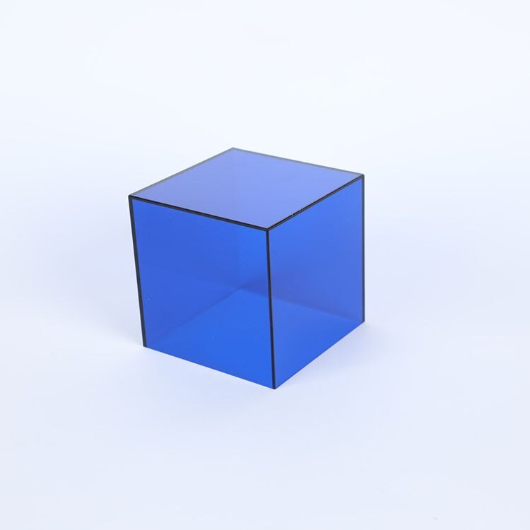 Caja de almacenamiento y exhibición de acrílico de colores