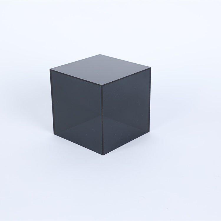 Caja de almacenamiento y exhibición de acrílico de colores
