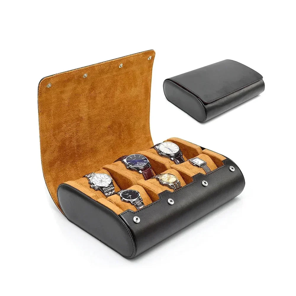 Caja para relojes – Estuche de lujo para relojes de cuero genuino