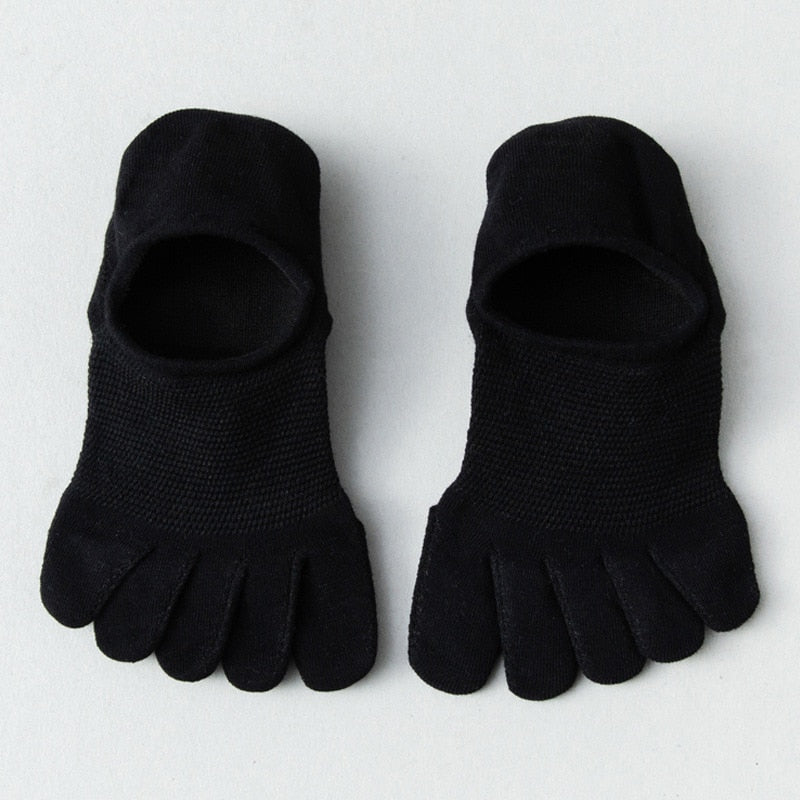 Calcetines con dedos transpirables
