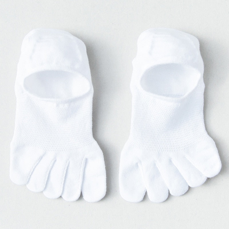 Calcetines con dedos transpirables