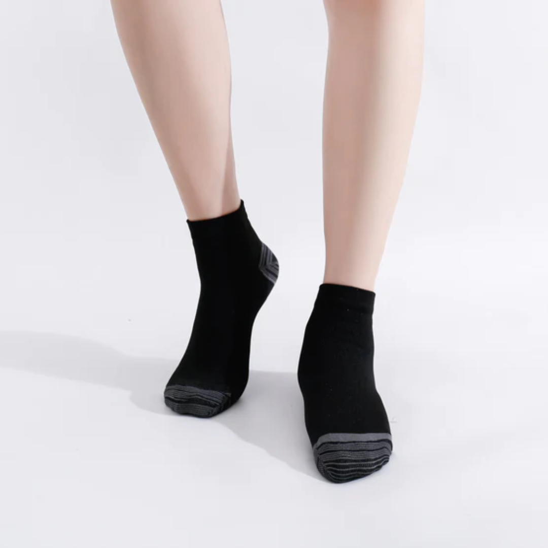 Calcetines de compresión médica patentados