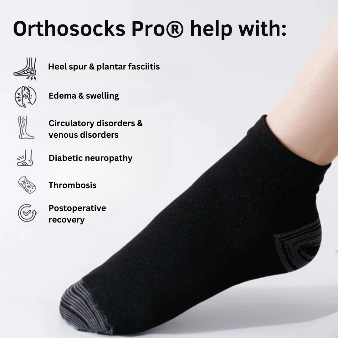Calcetines de compresión médica patentados