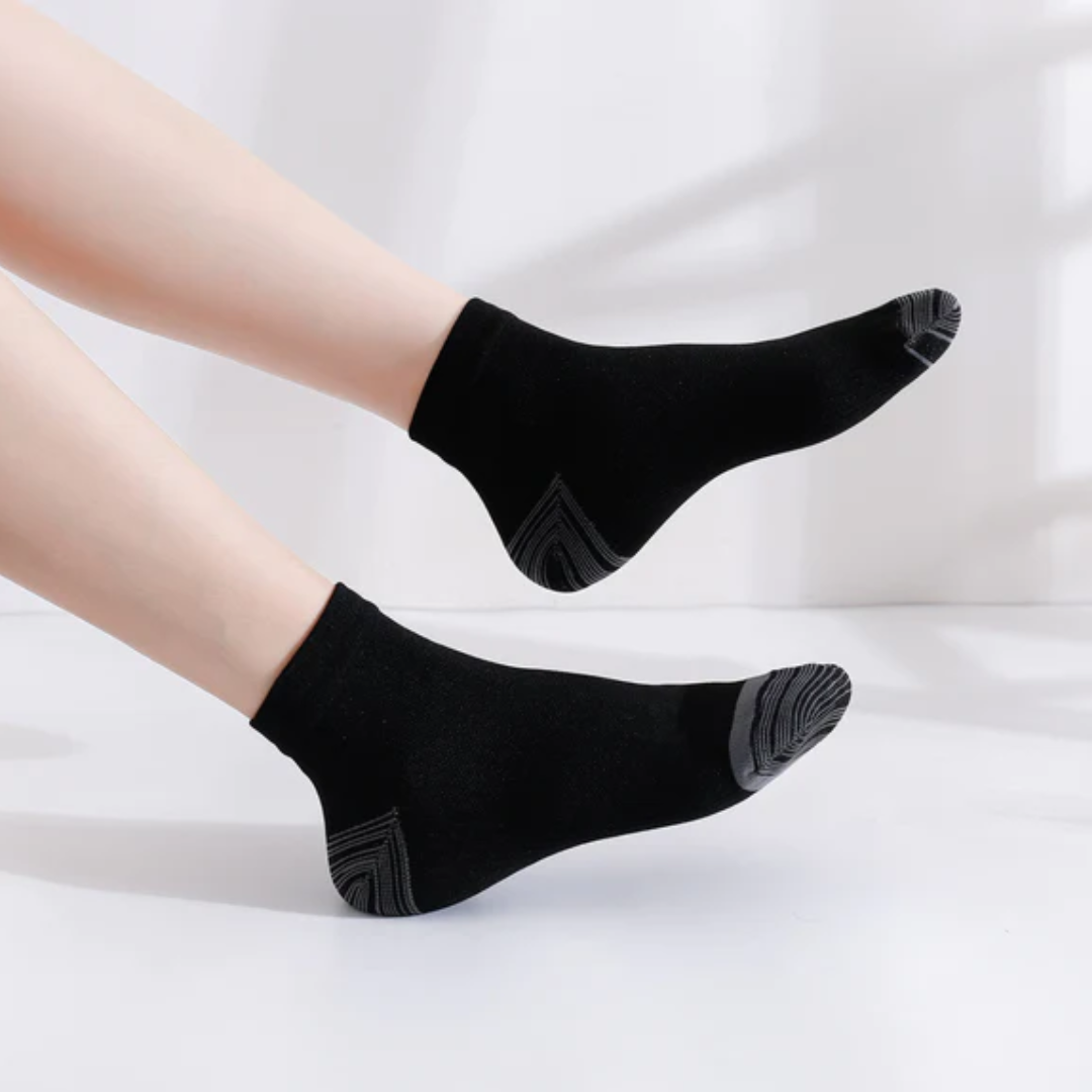 Calcetines de compresión médica patentados