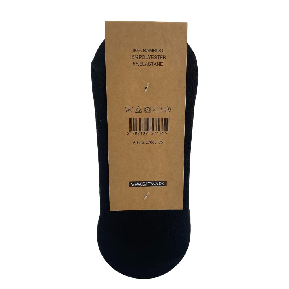 Calcetines invisibles 5 pares (negro o blanco)