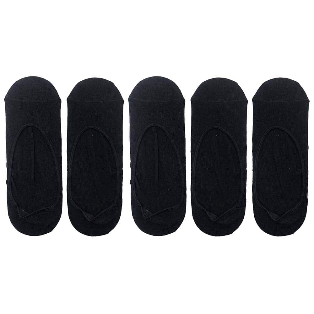 Calcetines invisibles 5 pares (negro o blanco)