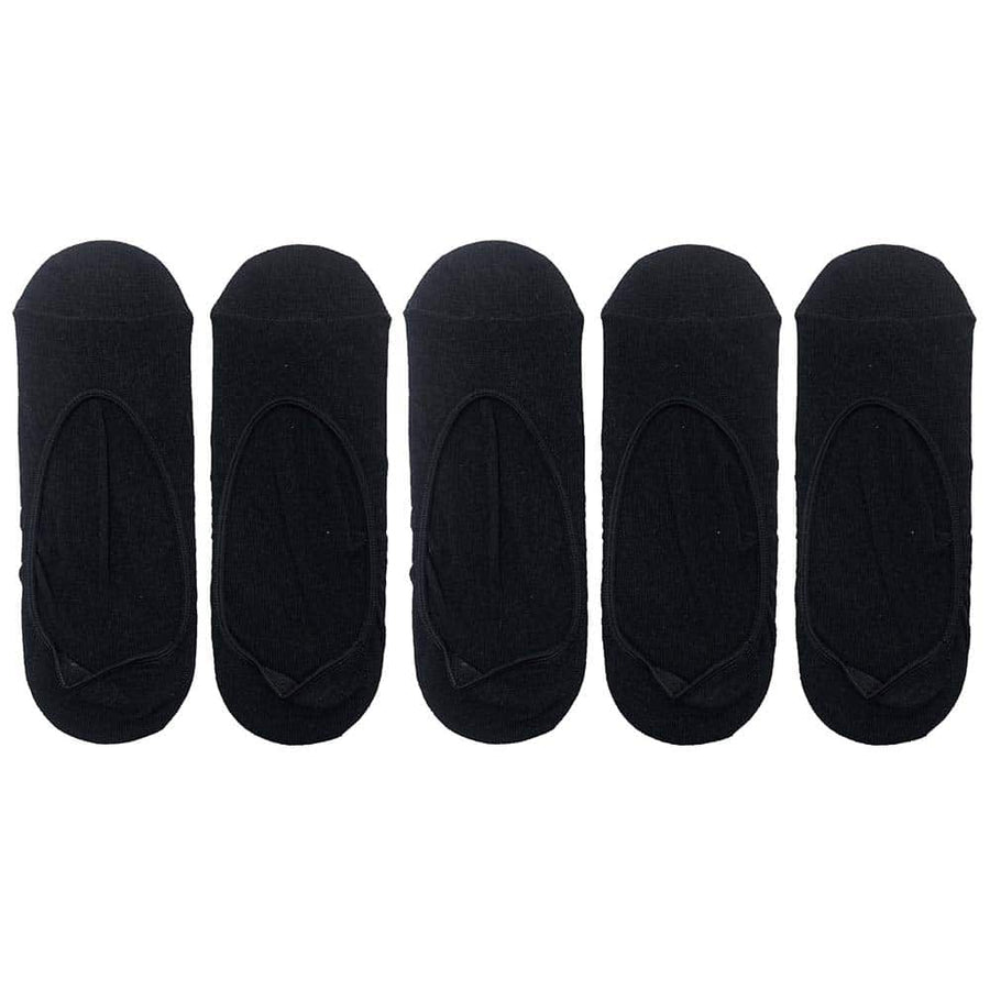 Calcetines invisibles 5 pares (negro o blanco)