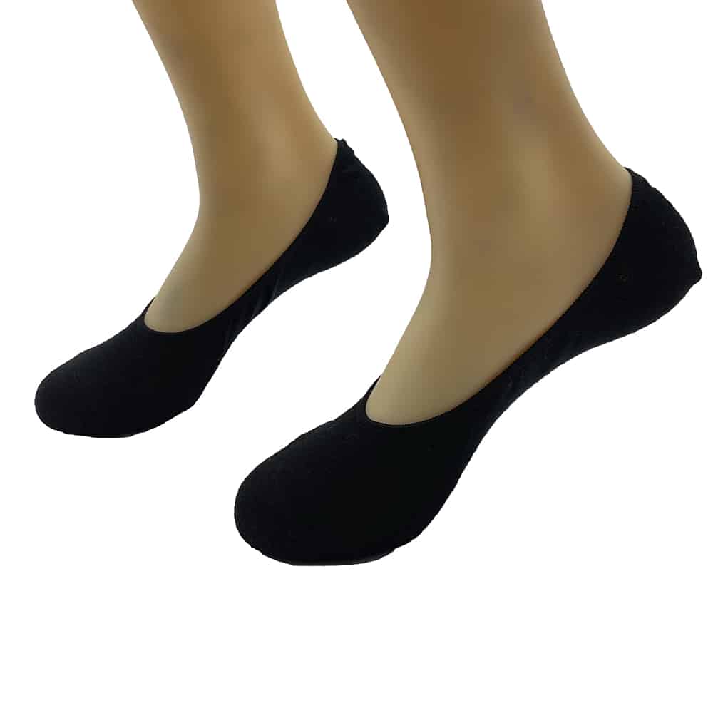 Calcetines invisibles 5 pares (negro o blanco)