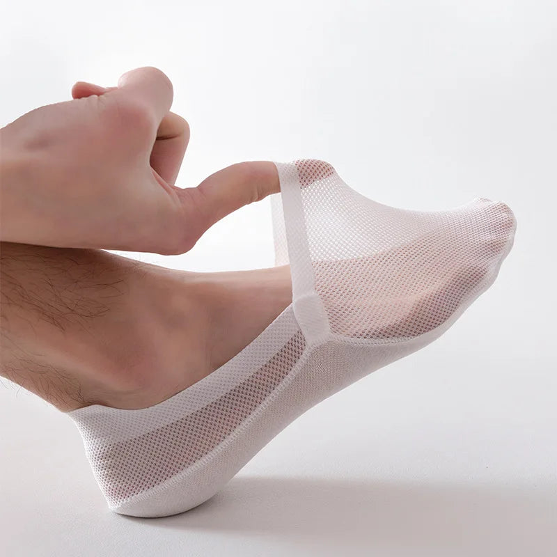 Calcetines invisibles, transpirables y antideslizantes