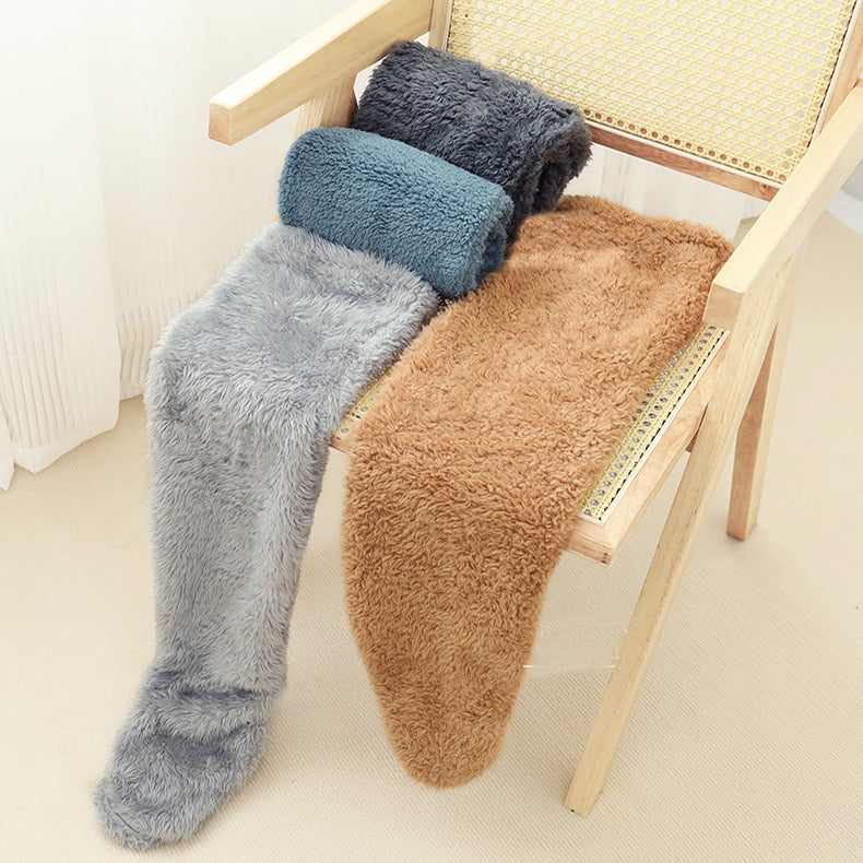 Calcetines maravillosamente suaves y cálidos para los fríos días de invierno