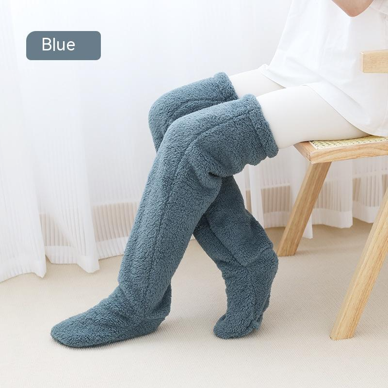 Calcetines maravillosamente suaves y cálidos para los fríos días de invierno