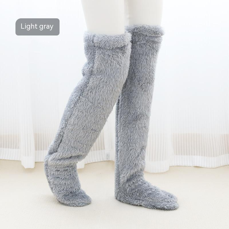 Calcetines maravillosamente suaves y cálidos para los fríos días de invierno