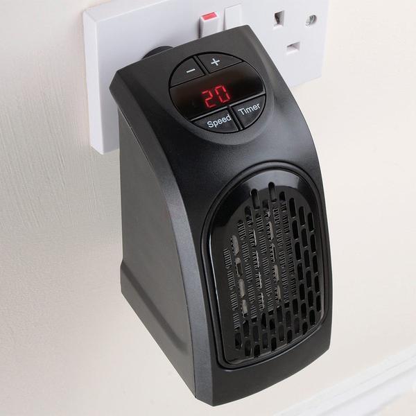 Calefactor cerámico de enchufe (400 W)