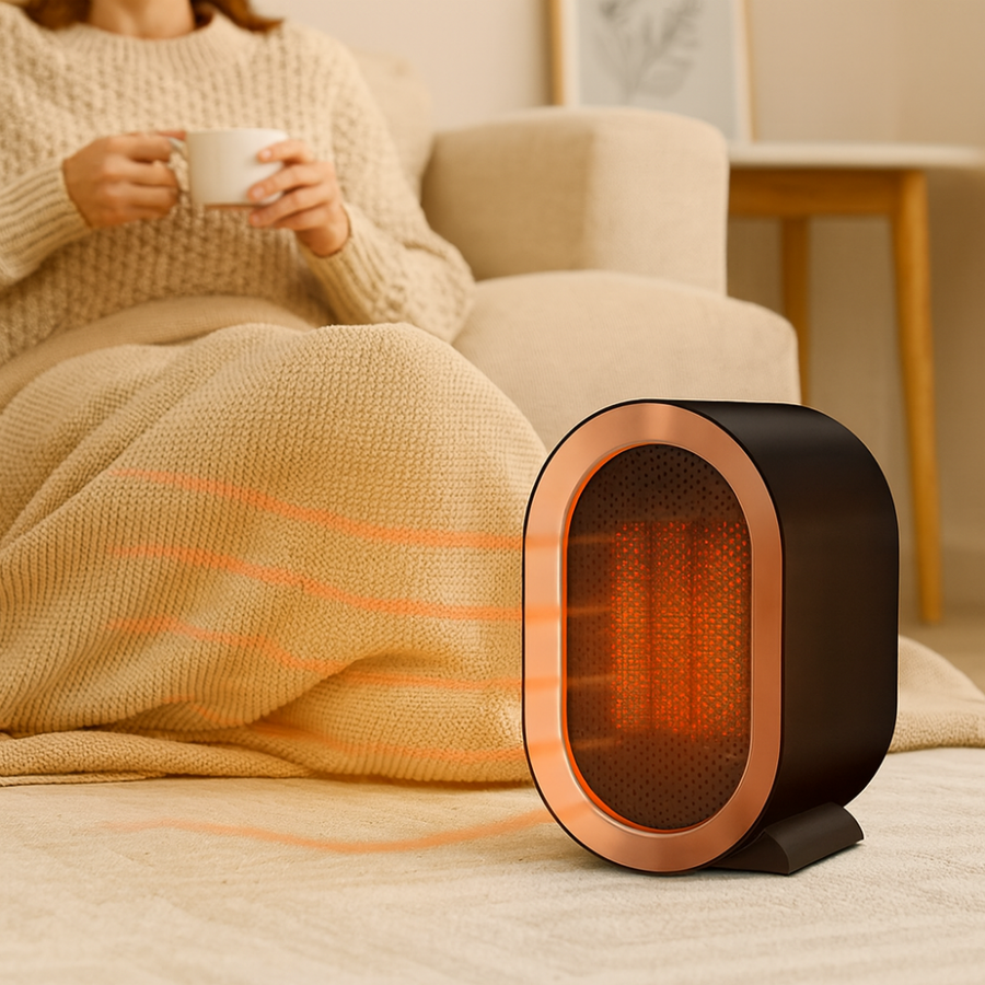 Calefactor Eléctrico, Calefactor Portátil de Bajo Consumo Energético