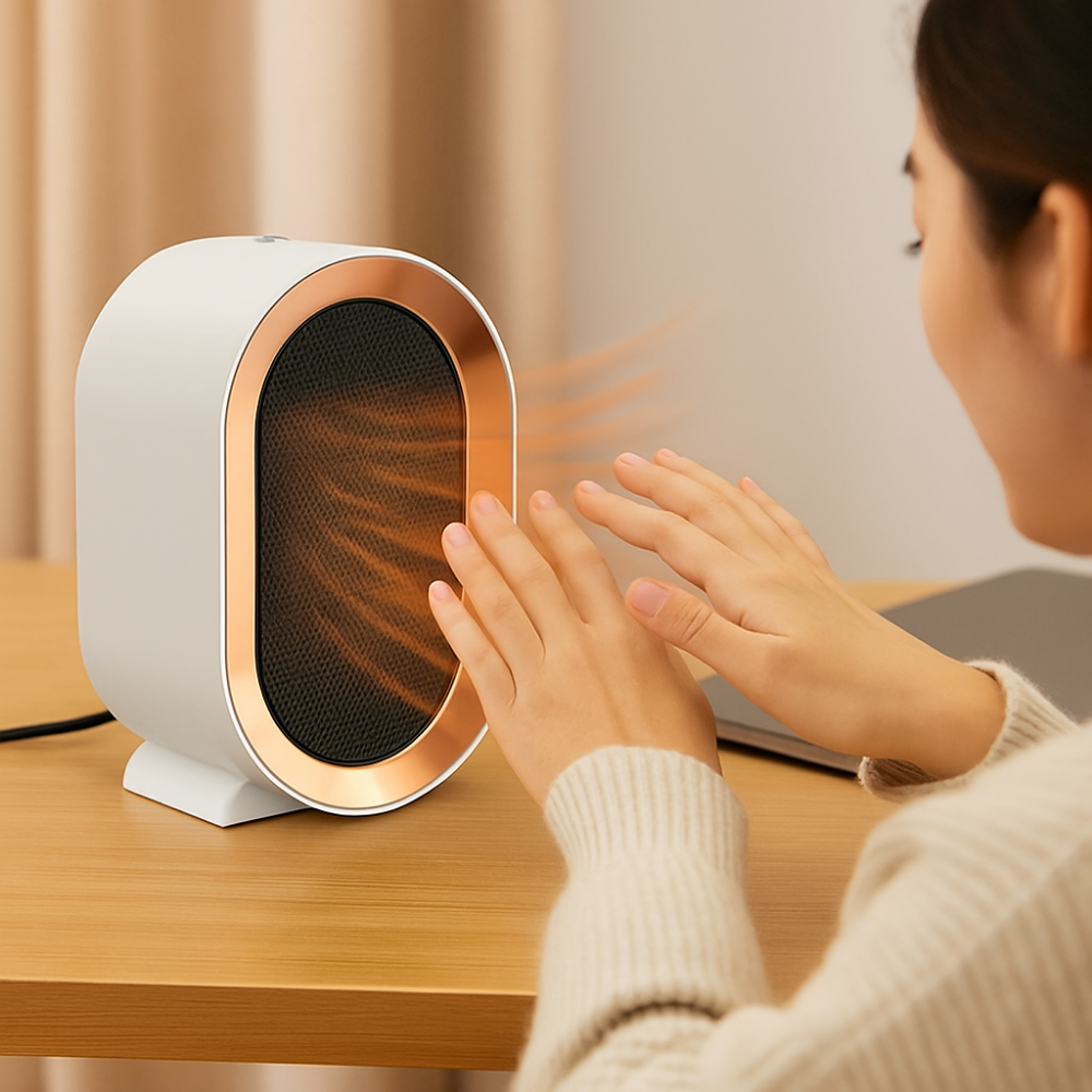 Calefactor Eléctrico, Calefactor Portátil de Bajo Consumo Energético