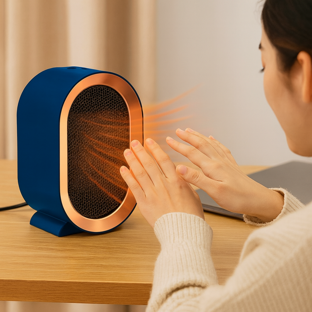 Calefactor Eléctrico, Calefactor Portátil de Bajo Consumo Energético