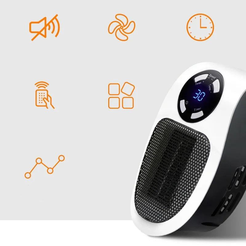 Calefactor eléctrico portátil – Calor en cualquier momento y lugar