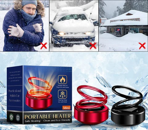 Calefactor para coche contra hielo y nieve | Reutilizable | Ayuda para el invierno