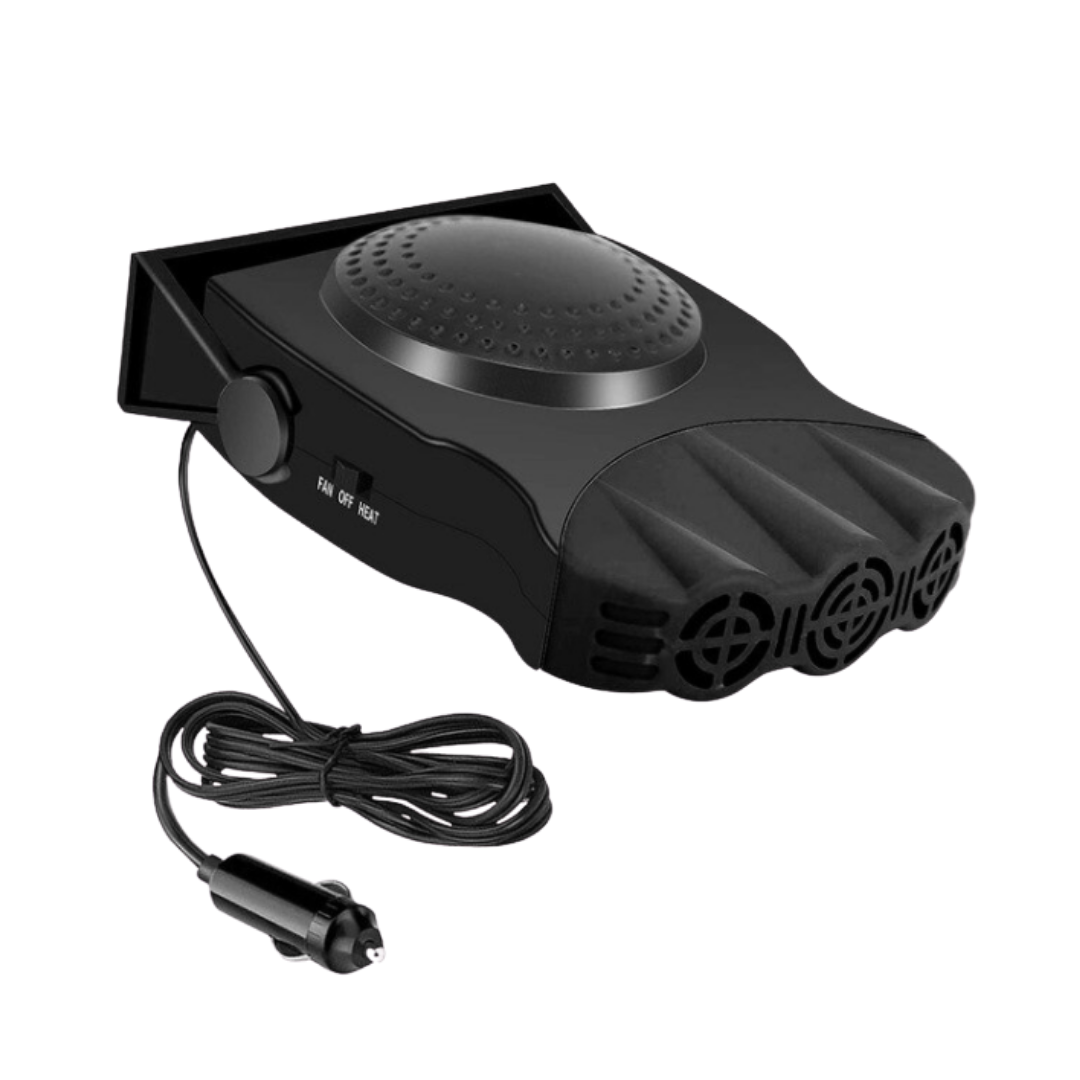 Calefactor y Descongelador para Coche - Compacto y Potente